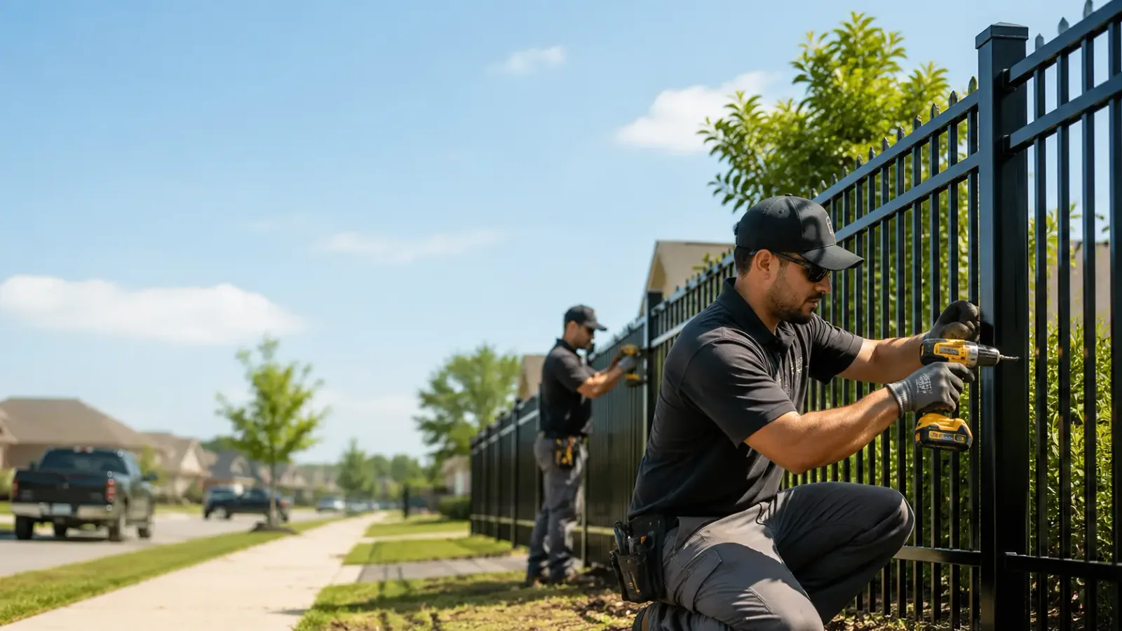 Metal Fence Installation in Summit Hill, PA